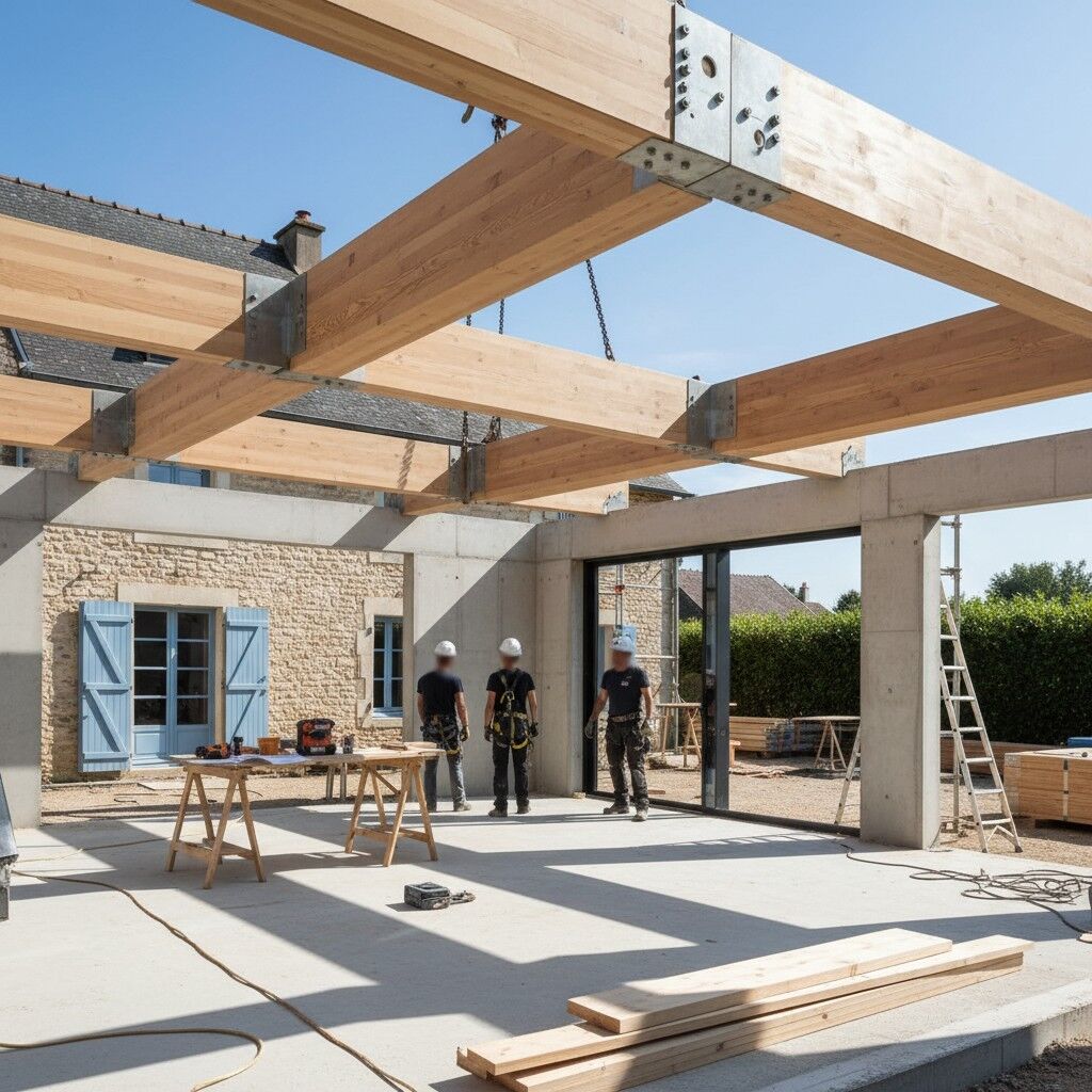 Projet de Charpentier - Photo 2